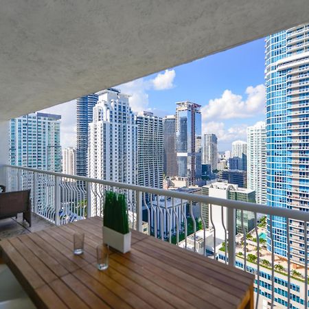 Centric Modern 40Thfloor Brickell Condo Free Parking By Palermo Home Miami Eksteriør billede