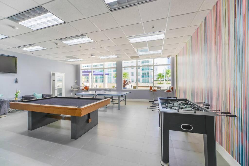 Centric Modern 40Thfloor Brickell Condo Free Parking By Palermo Home Miami Eksteriør billede