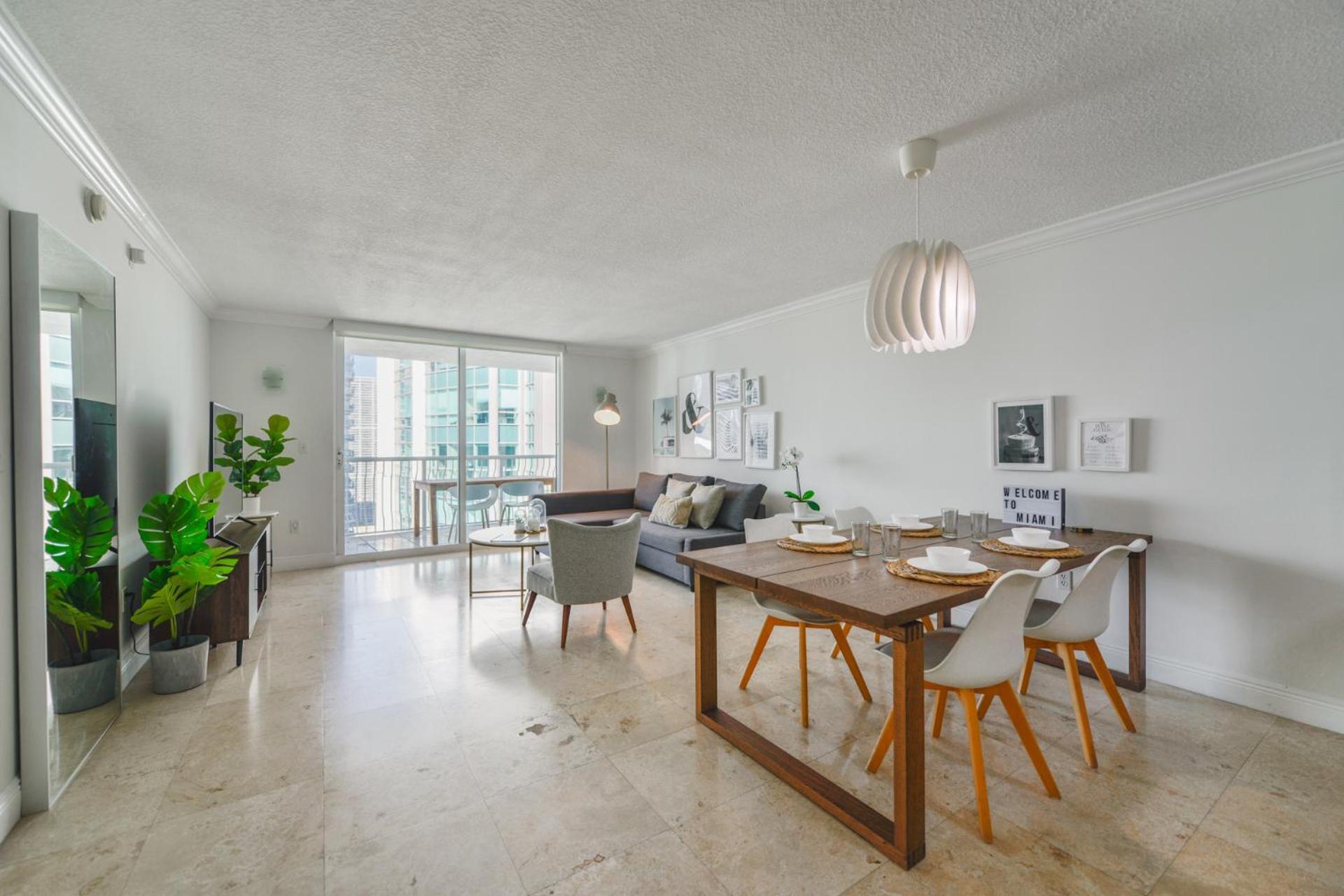 Centric Modern 40Thfloor Brickell Condo Free Parking By Palermo Home Miami Eksteriør billede